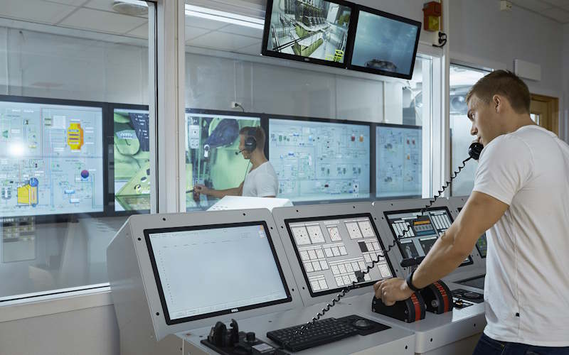 Aboa simulator (Kongsberg)