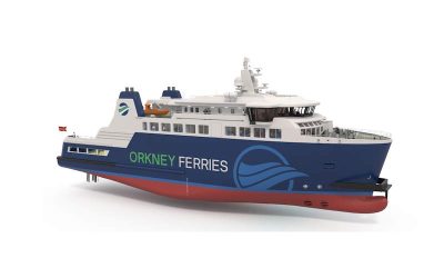 KNUD E HANSEN TO DESIGN NEW HYBRID FERRIES FOR ORKNEY ISLANDS