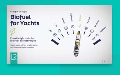 LR PROMOTES BIOFUELS TO DECARBONISSE SUPERYACHT SECTOR