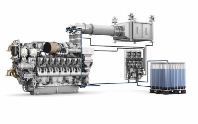 NEW EXHAUST GAS AFTERTREATMENT SYSTEM FOR mtu SHIP ENGINES