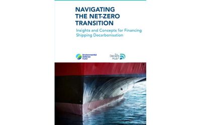 SHIPPING ENERGY TRANSITION AT RISK DUE TO LARGE FUNDING GAP