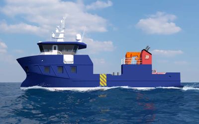 NEW CHARTWELL-DESIGNED SHETLAND FERRY BEGINS BUILD