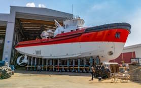KOTUG CANADA METHANOL-FUELLED TUG LAUNCHED BY SANMAR