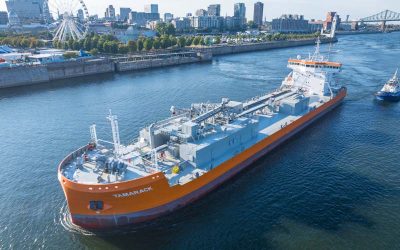 NEW GREAT LAKES CEMENT CARRIER BEGINS SERVICE