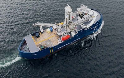 ULSTEIN DELIVERS METHANOL-READY HYBRID CSOV TO BSO