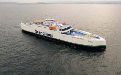 FULLY-ELECTRIC FREIGHT FERRY DELIVERED