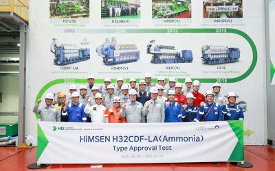 HD HYUNDAI AMMONIA ENGINE OBTAINS TYPE APPROVAL