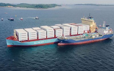 MAERSK TRIALLING ETHANOL BLEND IN METHANOL-FUELLED SHIP