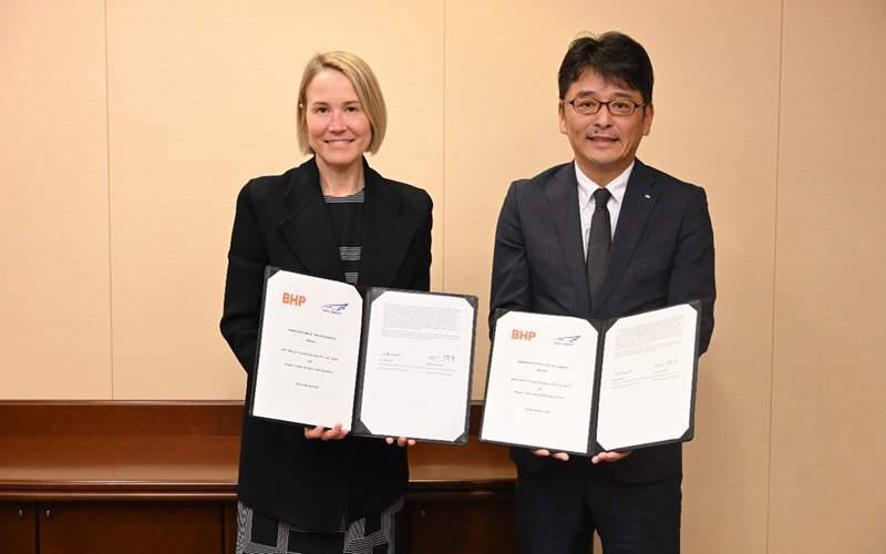 NYK AND BHP PARTNER TO DECARBONISE DRY BULK INDUSTRY