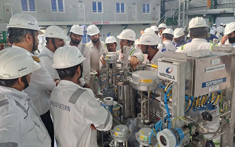 ANGLO-EASTERN HOLDS TRAINING TO PREPARE FOR AMMONIA-FUEL
