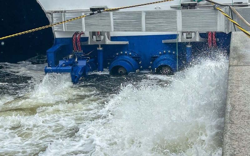 LARGEST BATTERY-ELECTRIC SHIP POWERS UP IN AUSTRALIA
