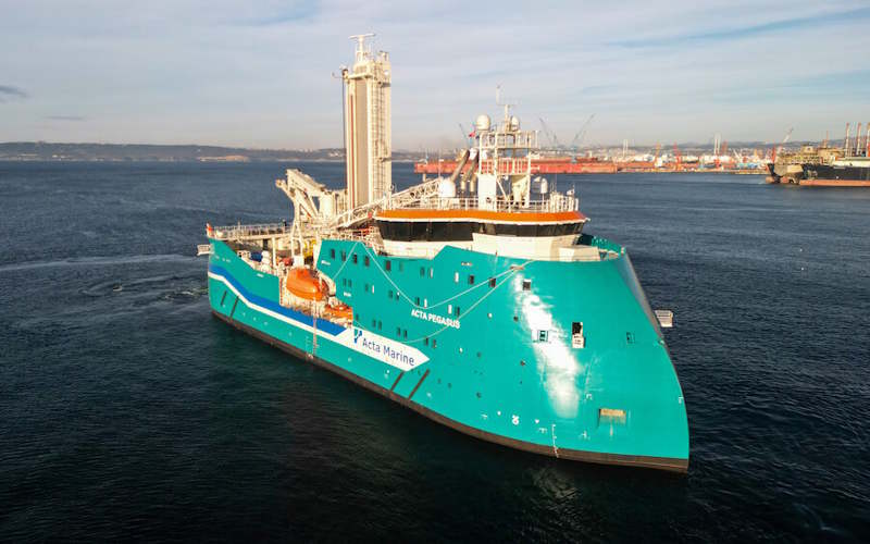 METHANOL-READY CSOV DELIVERED TO ACTA MARINE