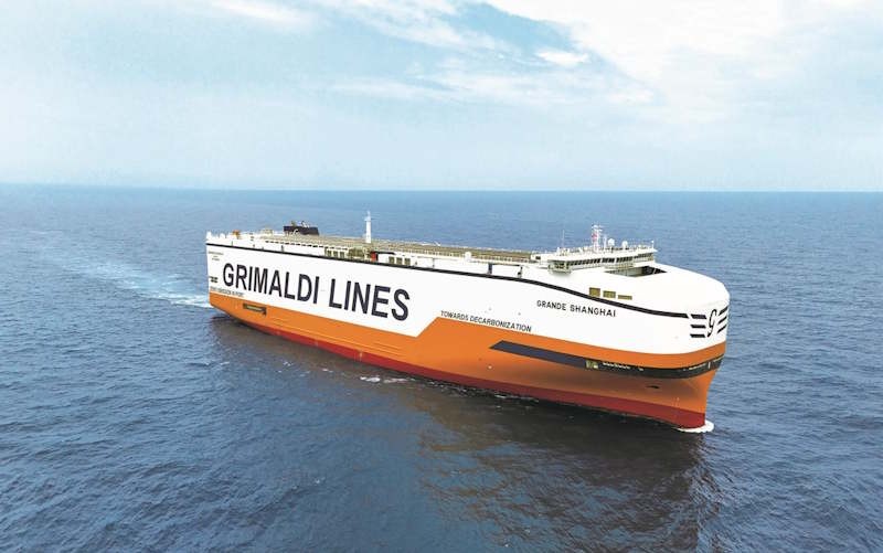 GRIMALDI SECURES FINANCE FOR THREE ECO-FRIENDLY PCTC NEWBUILDS