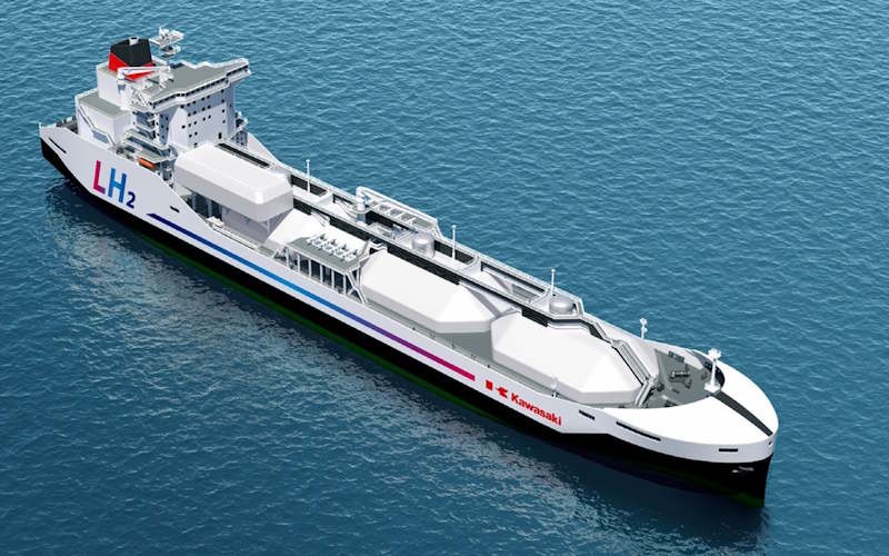 KHI SIGNS CONTRACT TO BUILD 40,000m3 LH2 CARRIER