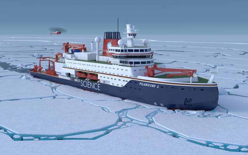 LOW NOISE THRUSTERS FOR GERMAN RESEARCH SHIP