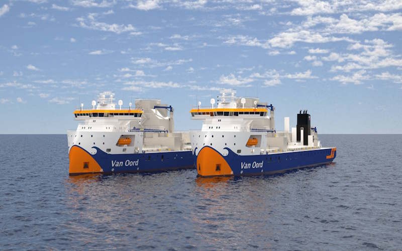 CIMC RAFFLES TO BUILD SECOND VAN OORD METHANOL-READY INSTALLATION VESSEL