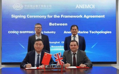 ANEMOI AND COSCO RENEW COLLABORATION