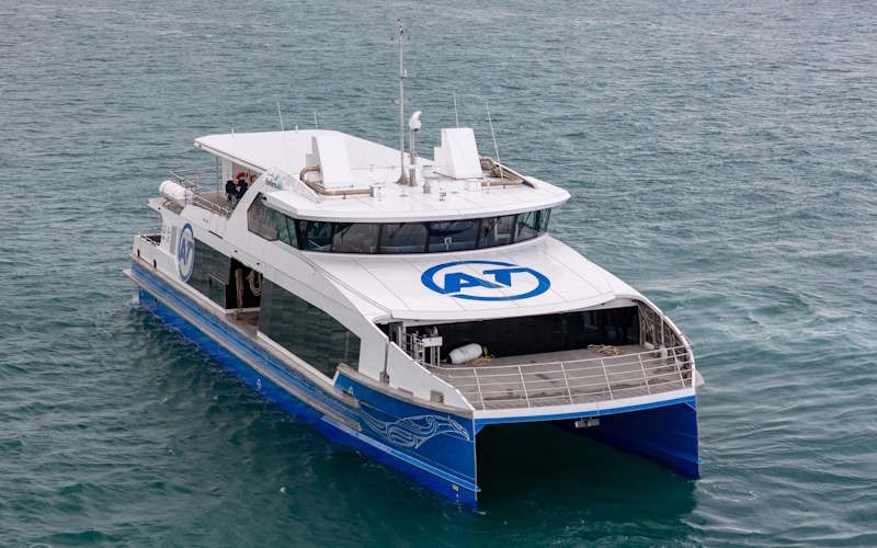 PLUG-IN HYBRID ELECTRIC FAST FERRY BEGINS SERVICE IN NEW ZEALAND