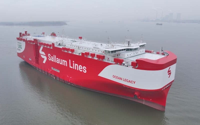 SALLAUM LINES RECEIVES ECO-EFFICIENT PCTC