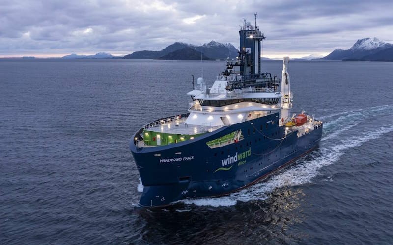 VARD BRATTVAAG LAUNCHES SECOND WINDWARD LOW-CARBON CSOV