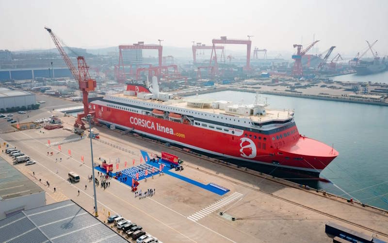 13TH E-FLEXER RO-PAX HANDED OVER TO STENA RoRo