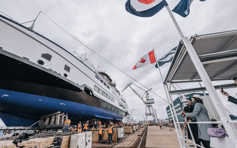 BC Island launch (Damen)