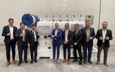 BELGIAN HYDROGEN ENGINE TO BE SOLD IN JAPAN
