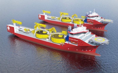 JAN DE NUL LAUNCHES SECOND LOW-EMISSION CABLE LAYER