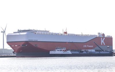 ‘K’ LINE PCTCs SWITCH TO BIO-LNG