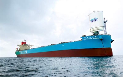 WIND POWER FOR A FURTHER JAPANESE COAL CARRIER