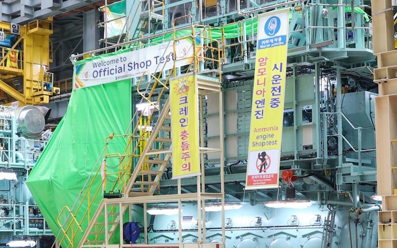 B&W AMMONIA ENGINE ACHIEVES FACTORY ACCEPTANCE