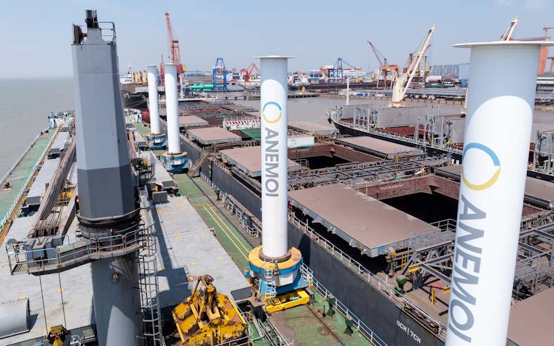 BULK CARRIER DRYDOCKING CONFIRMS LONG-TERM ROTOR SAIL RELIABLITY