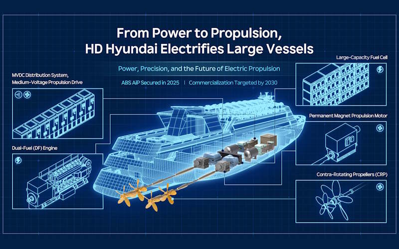Electric ship (HD Hyundai)