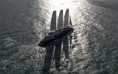CHANTIERS DE L’ATLANTIQUE CHRISTENS LARGEST SAILING SHIP