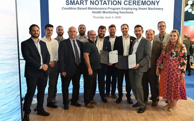 ABS AWARDS SMART AND PMP NOTATIONS TO GASLOG SHIP