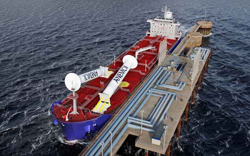 anemoi-mr MR tanker rotor sail (Wake)