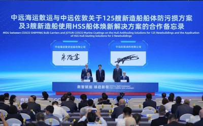 JOTUN TO SUPPLY ANTIFOULINGS FOR 125 COSCO NEWBUILDS