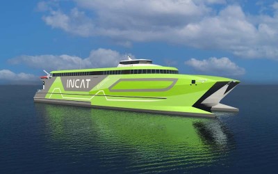 ECHANDIA BATTERY SYSTEM FOR INCAT 78m HYBRID FERRY