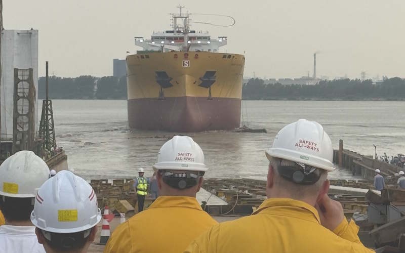 FUTURE-READY FKAB T72 CHEMICAL TANKER LAUNCHED FOR STOLT