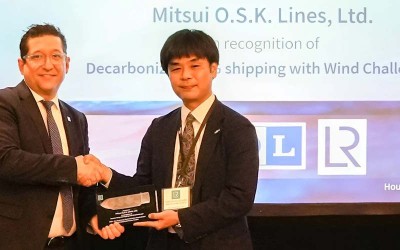 RECOGNITION FROM LR FOR MOL’s DECARBONISATION EFFORTS