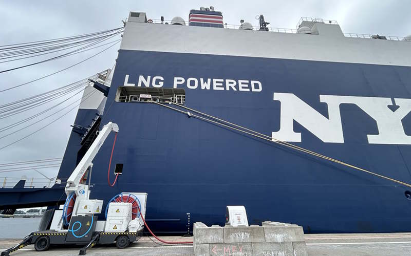 nyk-shorepower shore power (nyk)