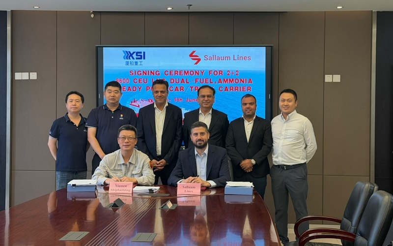 SALLAUM ORDERS ITS LARGEST PCTCs