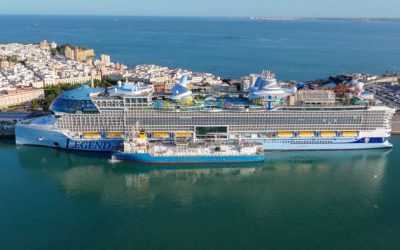 PENINSULA DELIVERS FIRST BIO-GAS IN CADIZ TO CRUISE SHIP