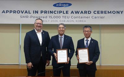 ABS APPROVES DESIGN FOR NUCLEAR-POWERED CONTAINER SHIP
