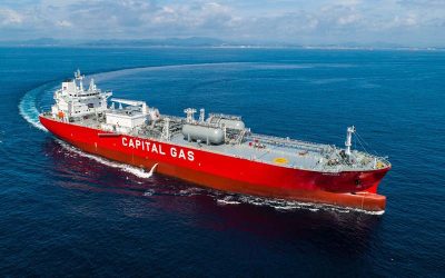 CAPITAL GAS RECEIVES DUAL-FUEL LPG CARRIER NEWBUILD