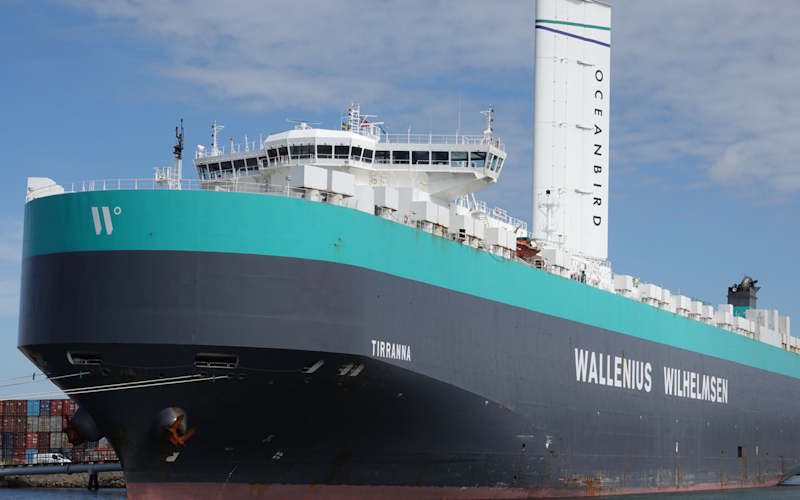PCTC RECEIVES NEW WING SAIL