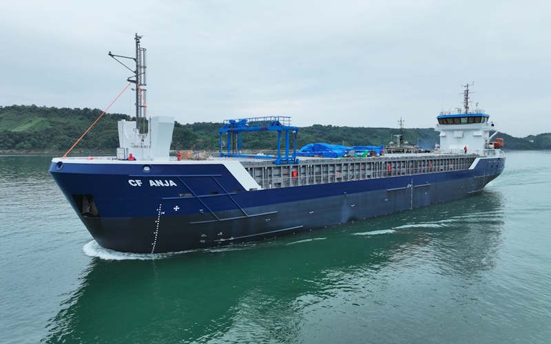 DAMEN DELIVERS FUTURE-READY CF 3850