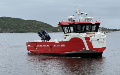 HYBRID ELECTRIC AQUACULTURE VESSEL DELIVERED BY DAMEN