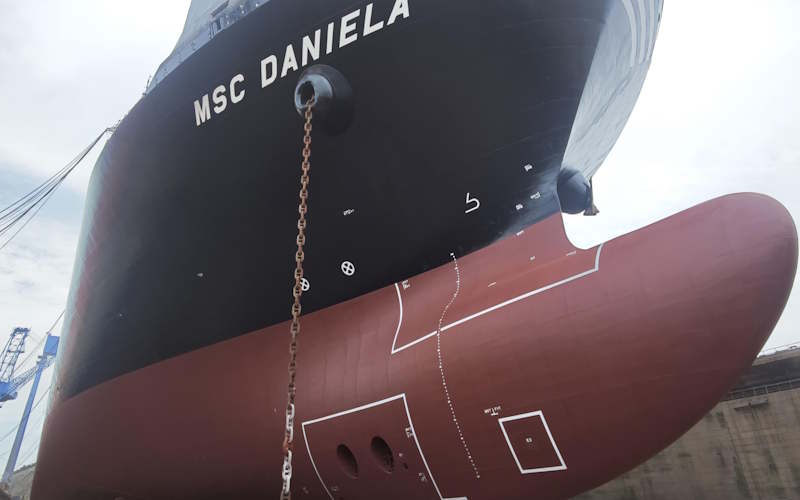 MSC CUTS CO2 EMISSIONS WITH JOTUN CLEAN HULL PACKAGE