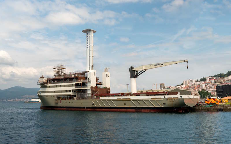 FIRST POLYNESIAN MULTIPURPOSE VESSEL WITH WAPS
